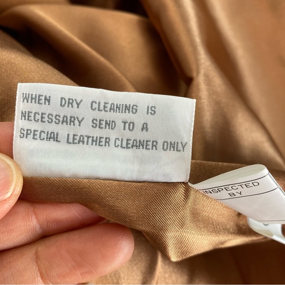 Vintage Lew Magram Collection Western Leather Suede Finge Wrap Midi Skirt sz 14 - Picture 13 of 13